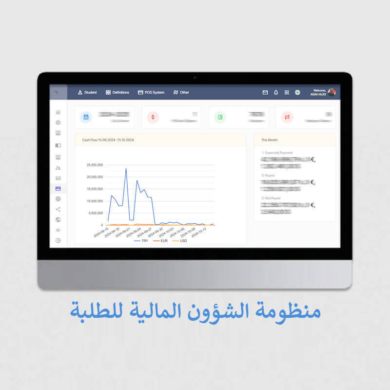 منظومة الشؤون المالية للطلبة